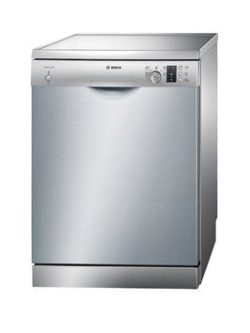 Bosch Sms50C18Uk 12-Place Dishwasher - Silver